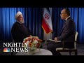Extended Interview: Iranian President Hassan Rouhani | NBC Nightly News