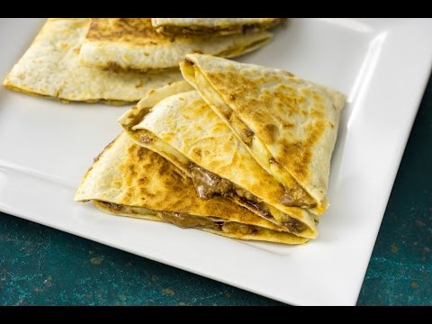 Peanut Butter Banana Quesadillas