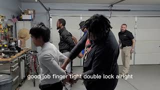 Training Day: Handcuffing and detaining