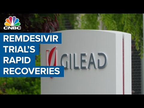 Gilead up on positive early data on use of Remdesivir to treat coronavirus