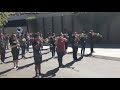 Franklin High School marching band practice ahead of Saturday competition
