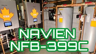 Navien NFB-399C (Commercial Boiler) Install #1