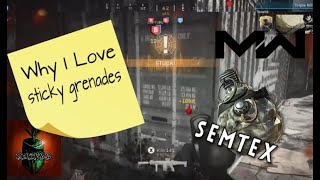 Why I love Semtex on COD(sticky grenade compilation)