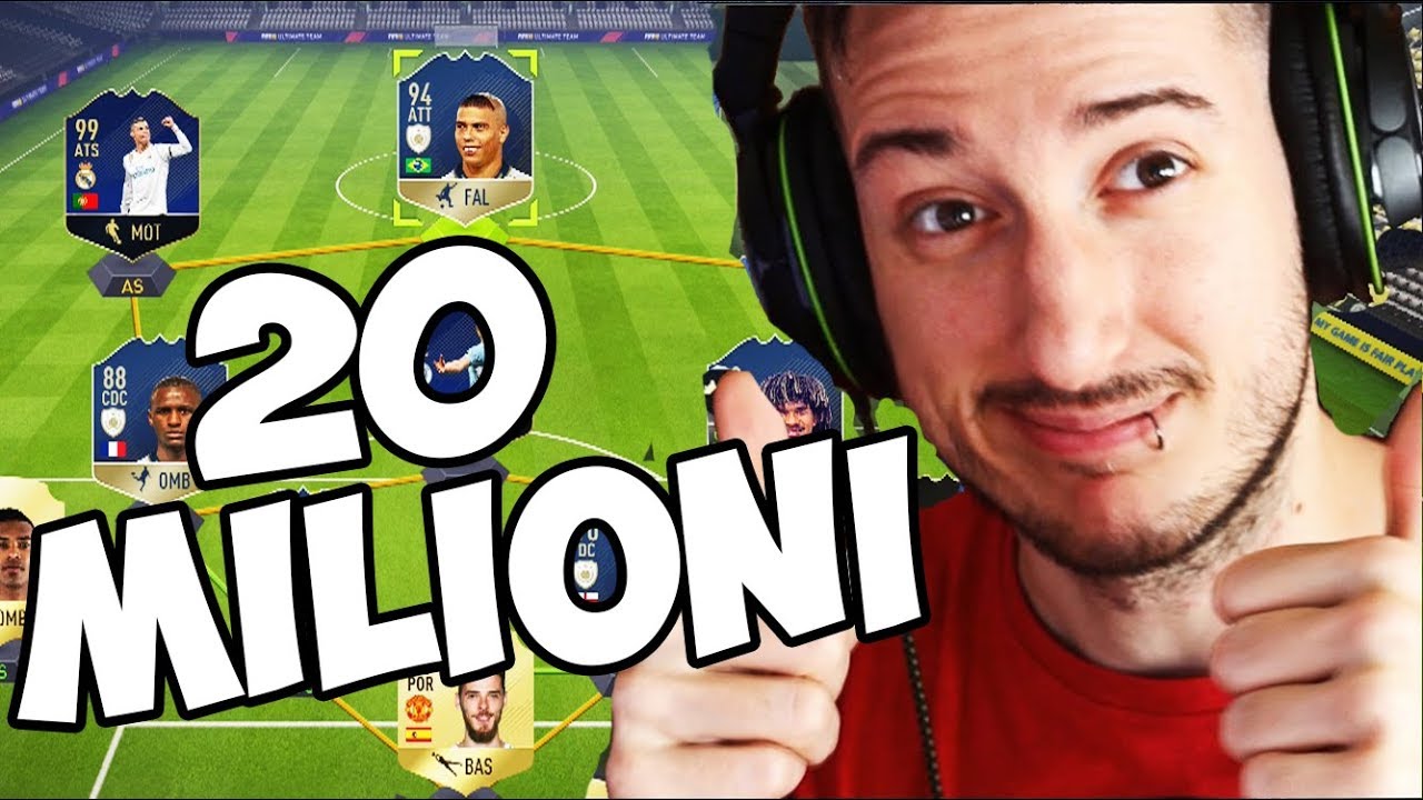 LA SQUADRA PIU FORTE E COSTOSA DI FIFA CON ICON E TOTY ! - Fifa 18