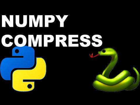 Python Numpy Compress