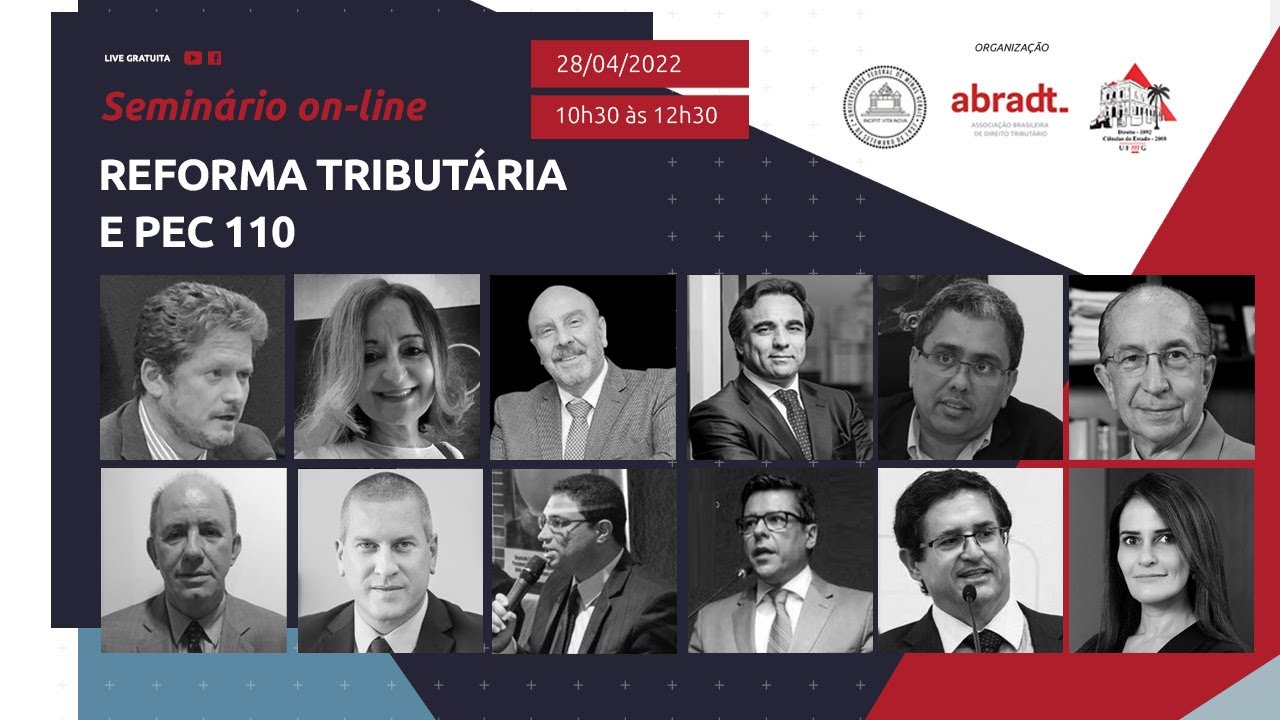 Webinar: ABRADT - Reforma Tributária e a PEC 110