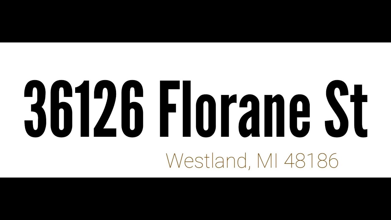 36126 Florane StWestland, MI 48186