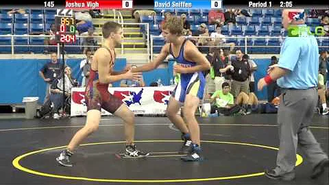 Cadet 145 - Joshua Vigh (Arizona) vs. David Sniffe...