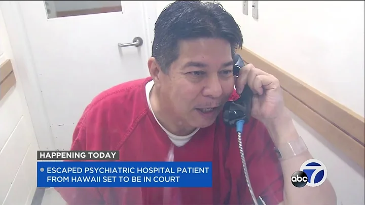 Escaped psychiatric hospital patient from Hawaii set to be in court