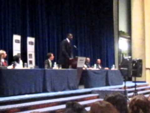 NMUN 2011 - NBA All-Star Dikembe Mutombo Gives Keynote Speech