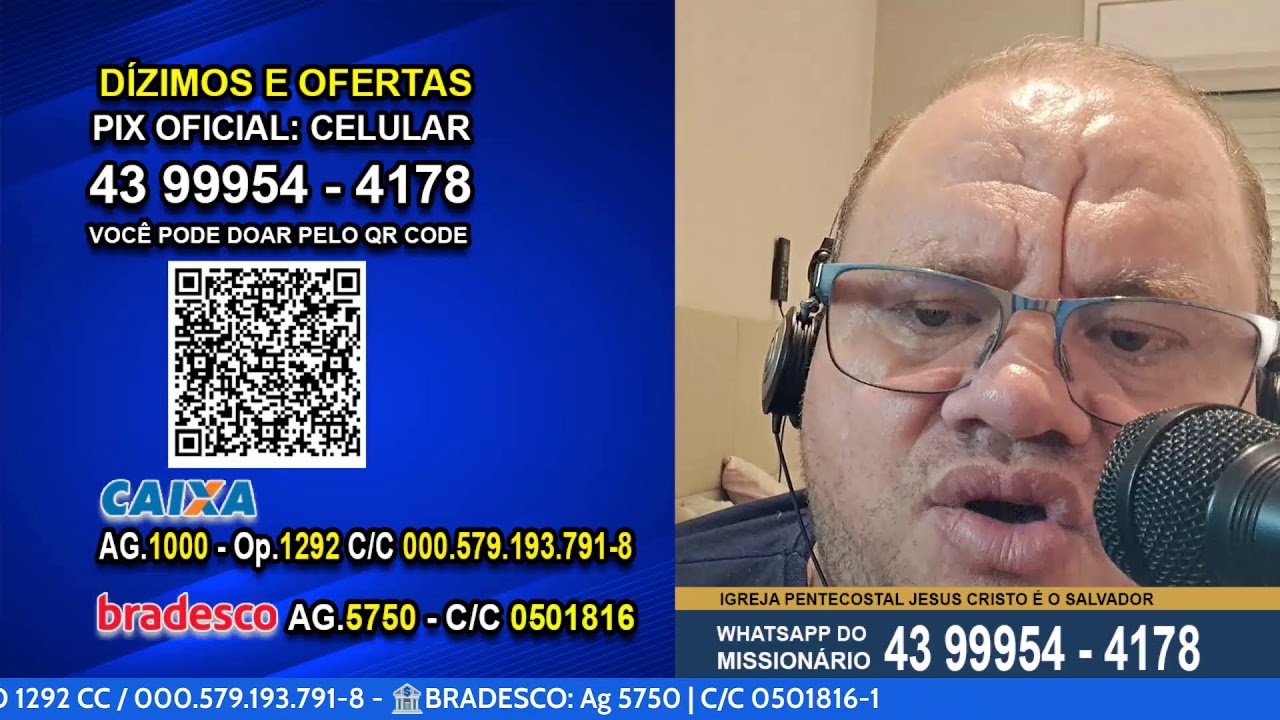 CLAMOR DAS  22;30 COM O MISIONÁRIO RONALDO DE MELLO