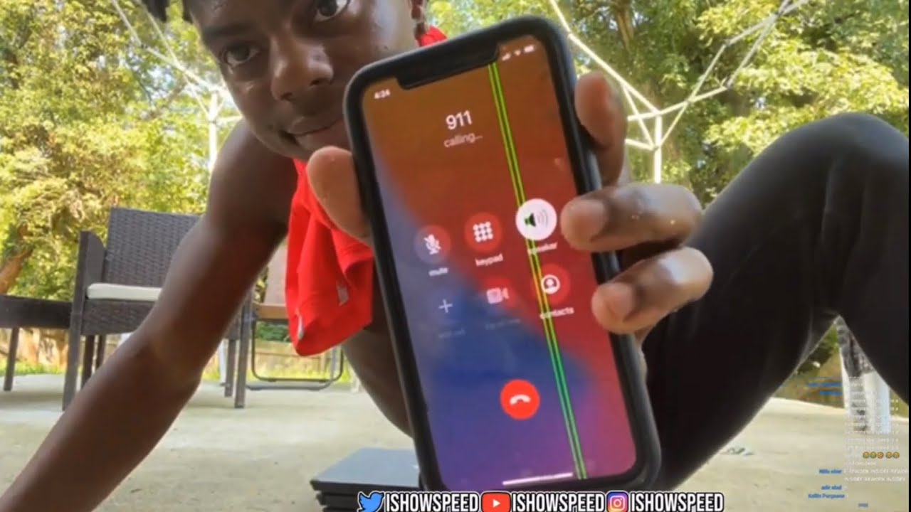 IShowSpeed Calls Police On Himself