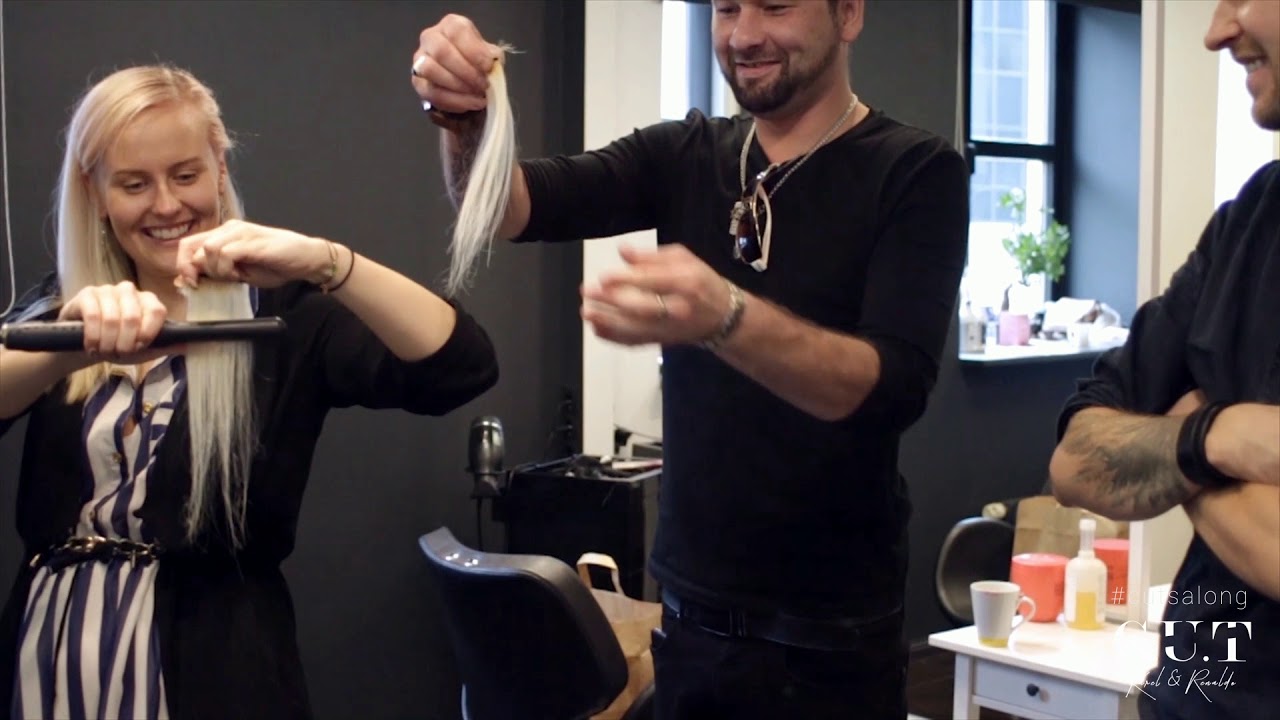 Hairplex testing @ C.U.T Salong - YouTube