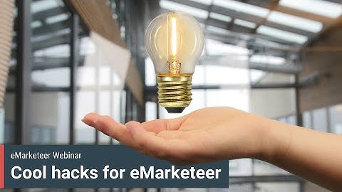 Webinar: Cool tricks with eMarketeer