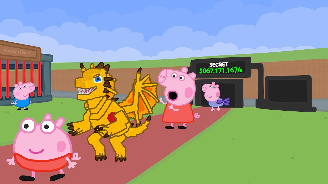 Peppa Steal A Brainrot Animation