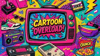 Saturday Cartoon Overload! VOL6. With Commercials and Bumpers|Hosted by The Nerdworm.