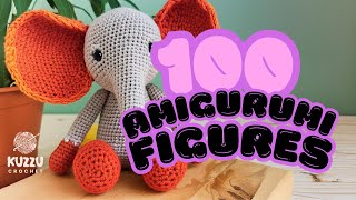 100 Different Amigurumi Animal Figures: Cuteness Knows No Limits #amigurumi #crochet