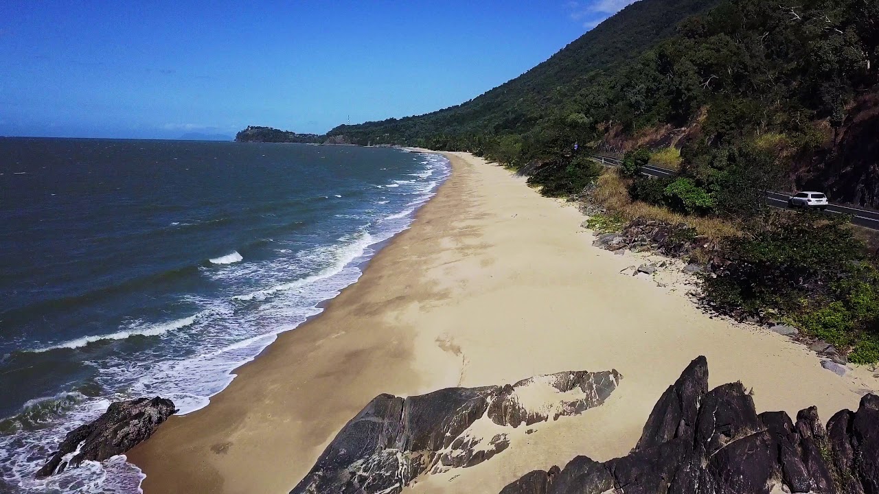 4k Ellis Beach, Australia Drone Footage