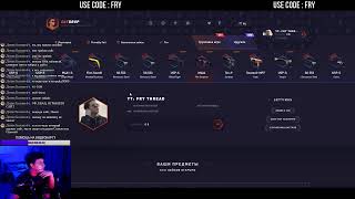 DATDROP 250$ CASE OPENING / / CODE : FRY / / GAMBLING