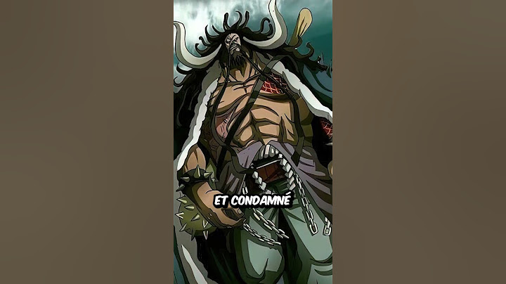 Kaido Est L’un Des Personnages Les Plus Puissants De One Piece #shorts #onepiece