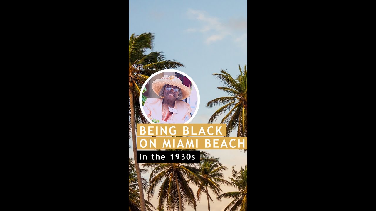 Being black on Miami Beach in the 1930s