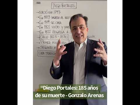 “Diego Portales a 185 años de su muerte”