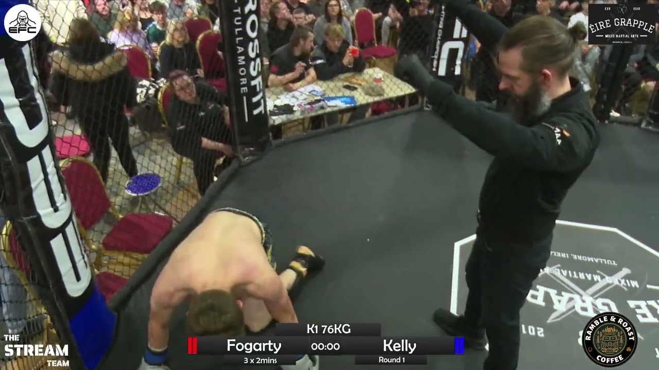 Will Fogarty vs William Kelly - K1 Kickboxing - Evolution Fighting Championship 10