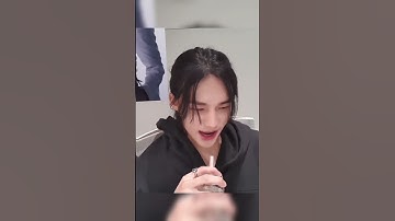 Thumbnail of Hyunjin and Chan's opposite reactions to Red Lights. #straykids