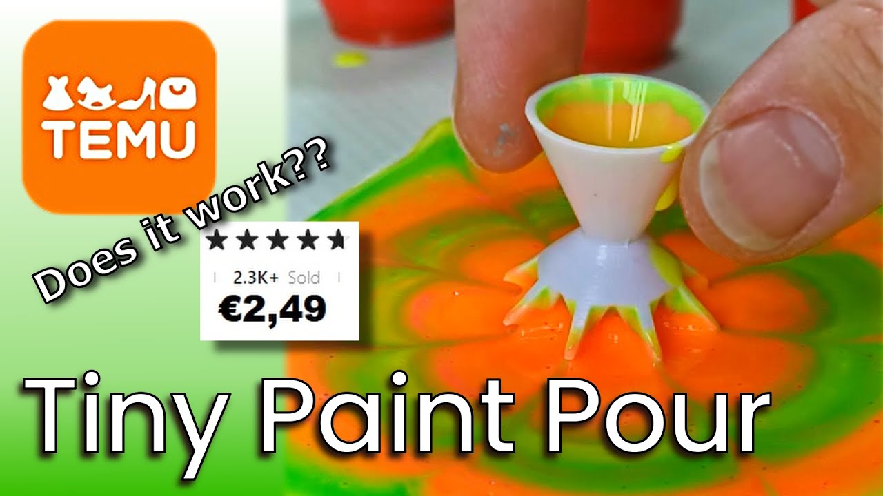 254 Testing TEMU Art Supplies / Does it really work? / Miniature Paint