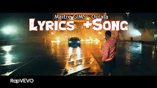 Oulala Maître Gims lyrics (paroles)