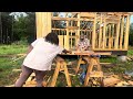 16x20 Tiny Cabin Build—-Board and Board