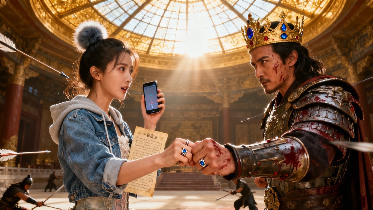 टाइम ट्रैवलर लड़की बनी घातक राजकुमारी, आधुनिक दांव से घमंडी राजा को हराकर 21वीं सदी लौटने की जंग!