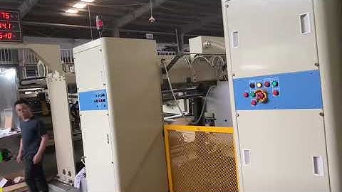 None-stop order changing fixed type flexo printer folder gluer