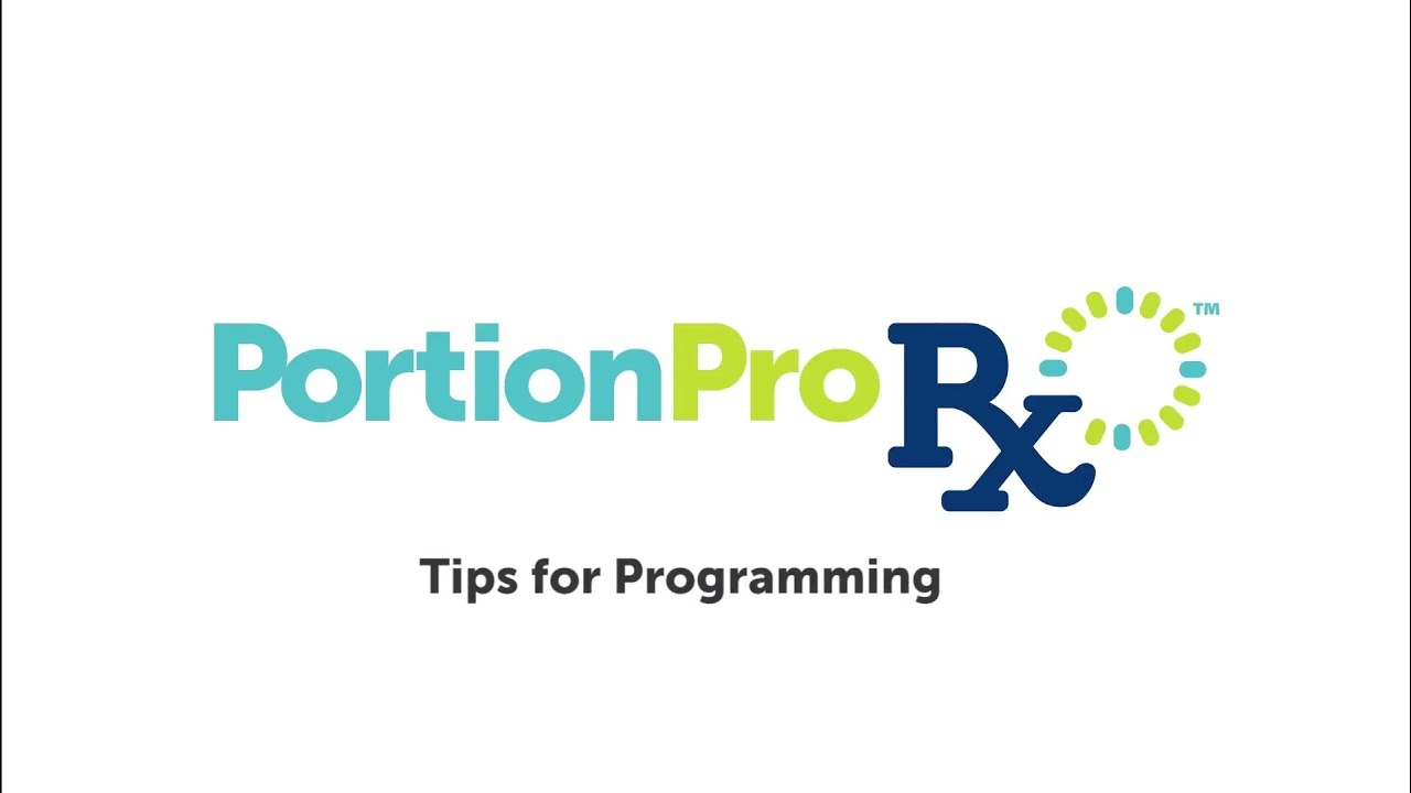 PortionPro Rx Pet Feeder - Programming - YouTube