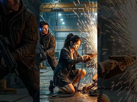 Chair vs rotors—splinters don’t care whose agenda wins. #thriller #cyberpunk #shorts