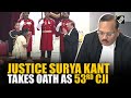 Justice Suryakant Sharma sworn-in as 53rd Chief Justice of India at Rashtrapati Bhawan