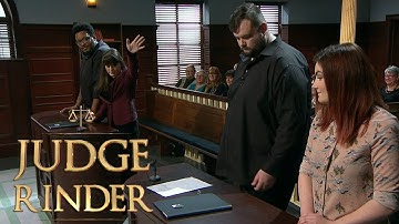 Claimant Throws Her Engagement Ring at Her Ex | Judge Rinder