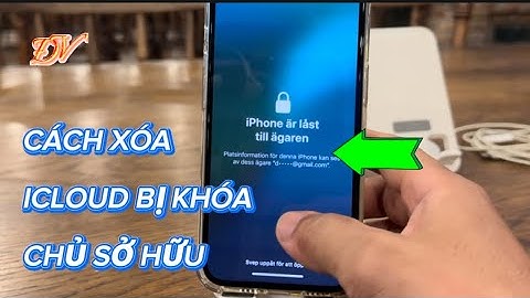 Cách mở khóa iCloud bị khóa chủ sở hữu