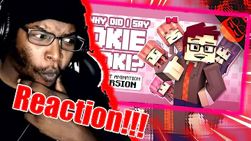 WHY DID I SAY OKIE DOKI? | Minecraft Animation by ZAMination! / DB Reaction