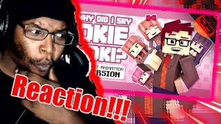 WHY DID I SAY OKIE DOKI? | Minecraft Animation by ZAMination! \/ DB Reaction