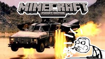 Minecraft PE|How to make a ROCKET!|0.15.3