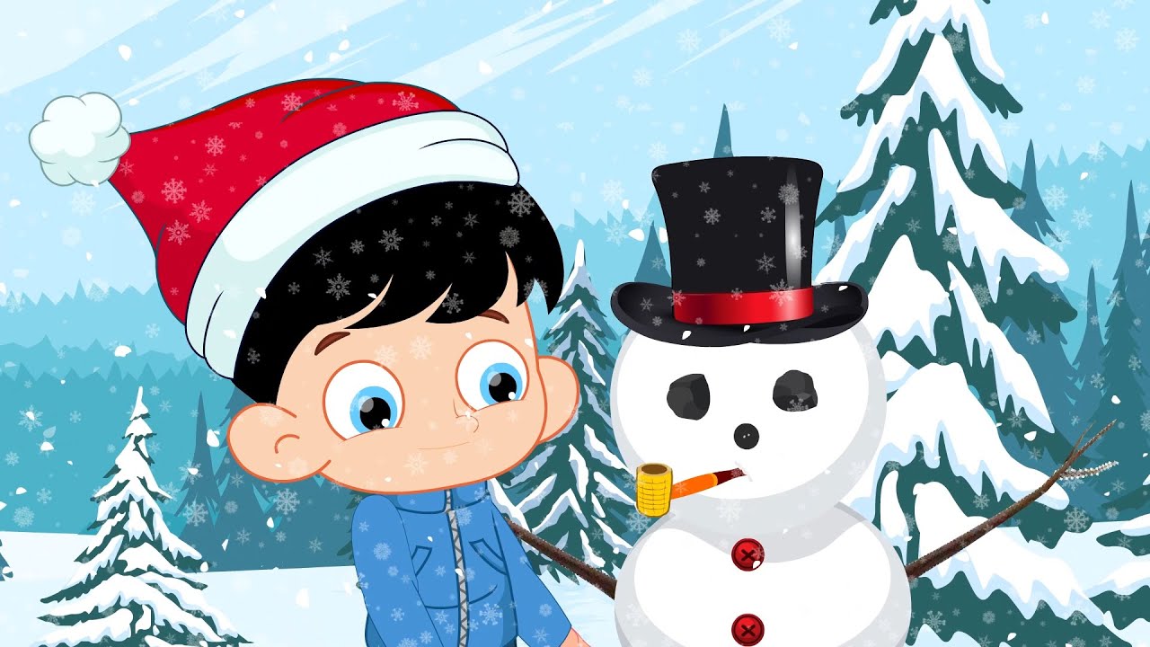 Frosty The Snowman - Kids Christmas Songs | Tomy Kids - Nursery Rhymes ...