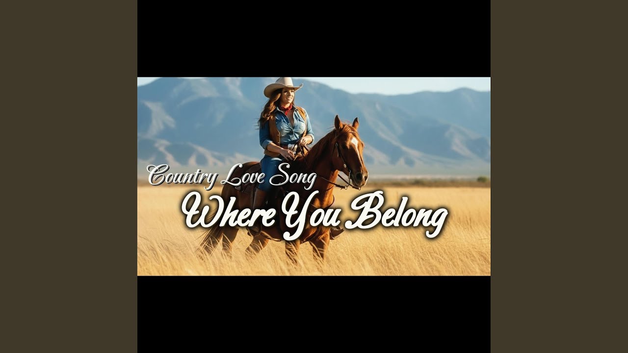 WHERE YOU BELONG | (Female Vocal) | Official Lyric Video