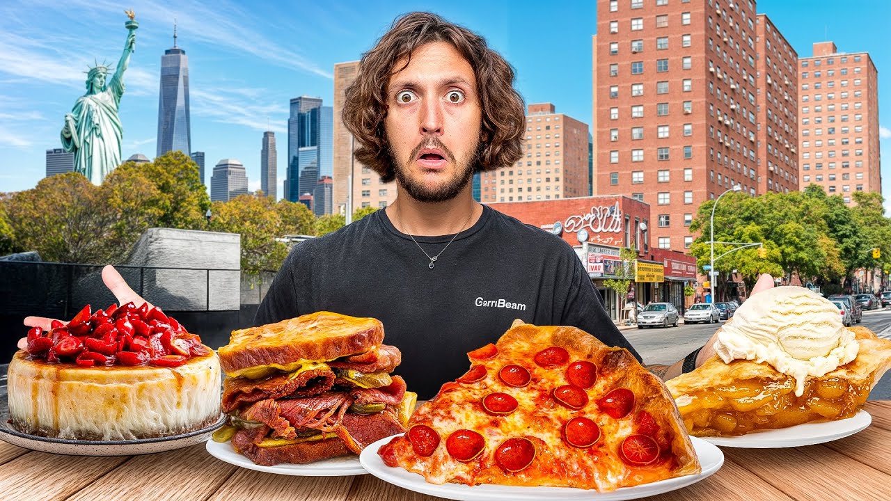 24 ORE MANGIANDO SOLO CIBO TIPICO DI NEW YORK!
