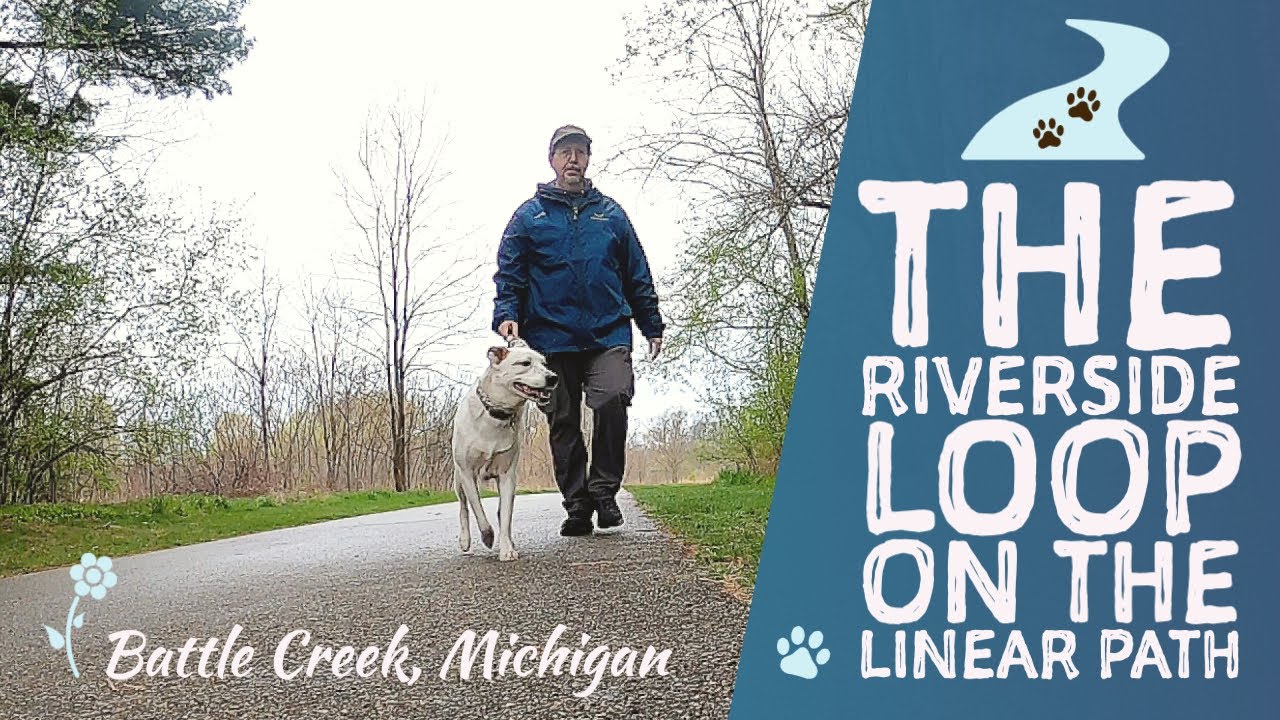 The Riverside Loop on the Linear Path - Battle Creek, Michigan