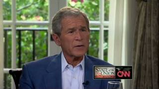 Famous CNN Official Interview: George W. Bush reflects on Iraq and Afghanistan Wealth