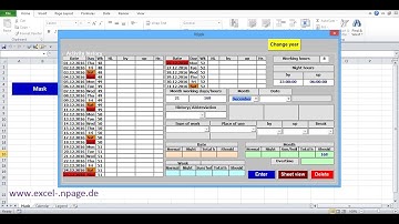 42_Create time tracking application in Excel itself. Enable ComboBox3 "History/Abbreviation".