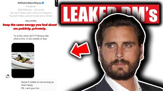 Leaked DM's Shows Scott Disick Not Over Kourtney Kardashian!