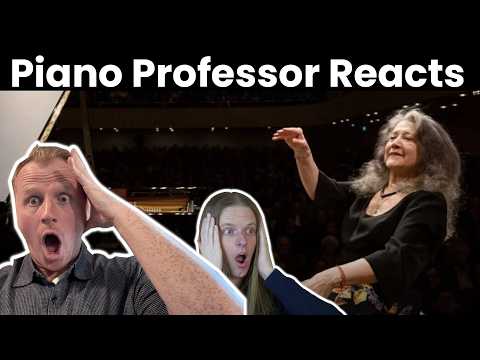 Piano Professor Reacts To Martha Argerich