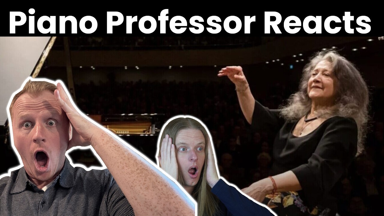 Piano Professor Reacts To Martha Argerich